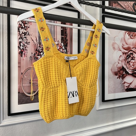 ZARA CROP TOP SIZE M - Picture 6 of 15